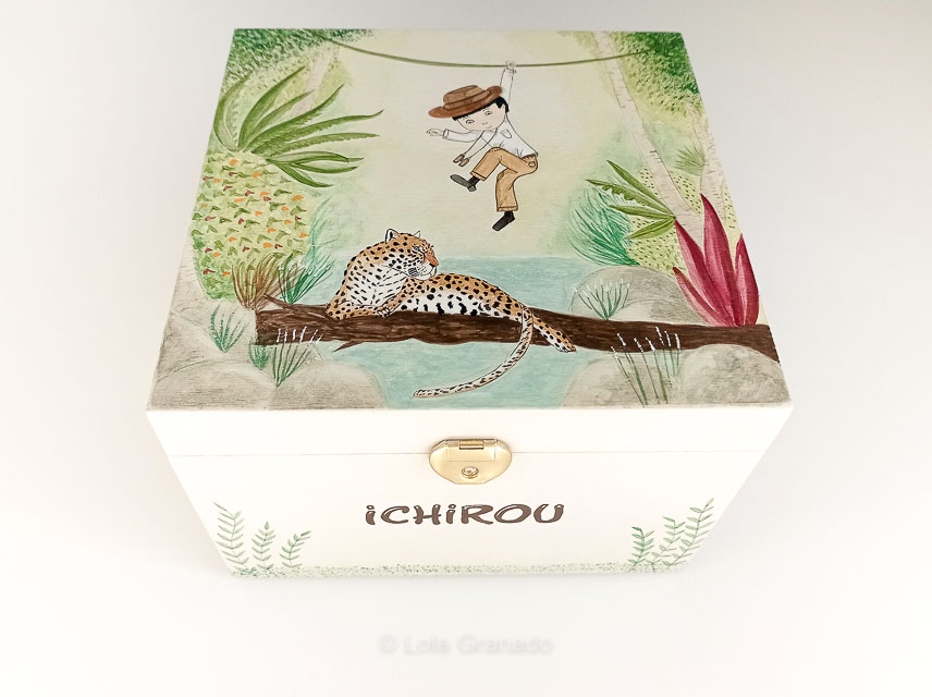 Caja cubo aventurero Ichiro